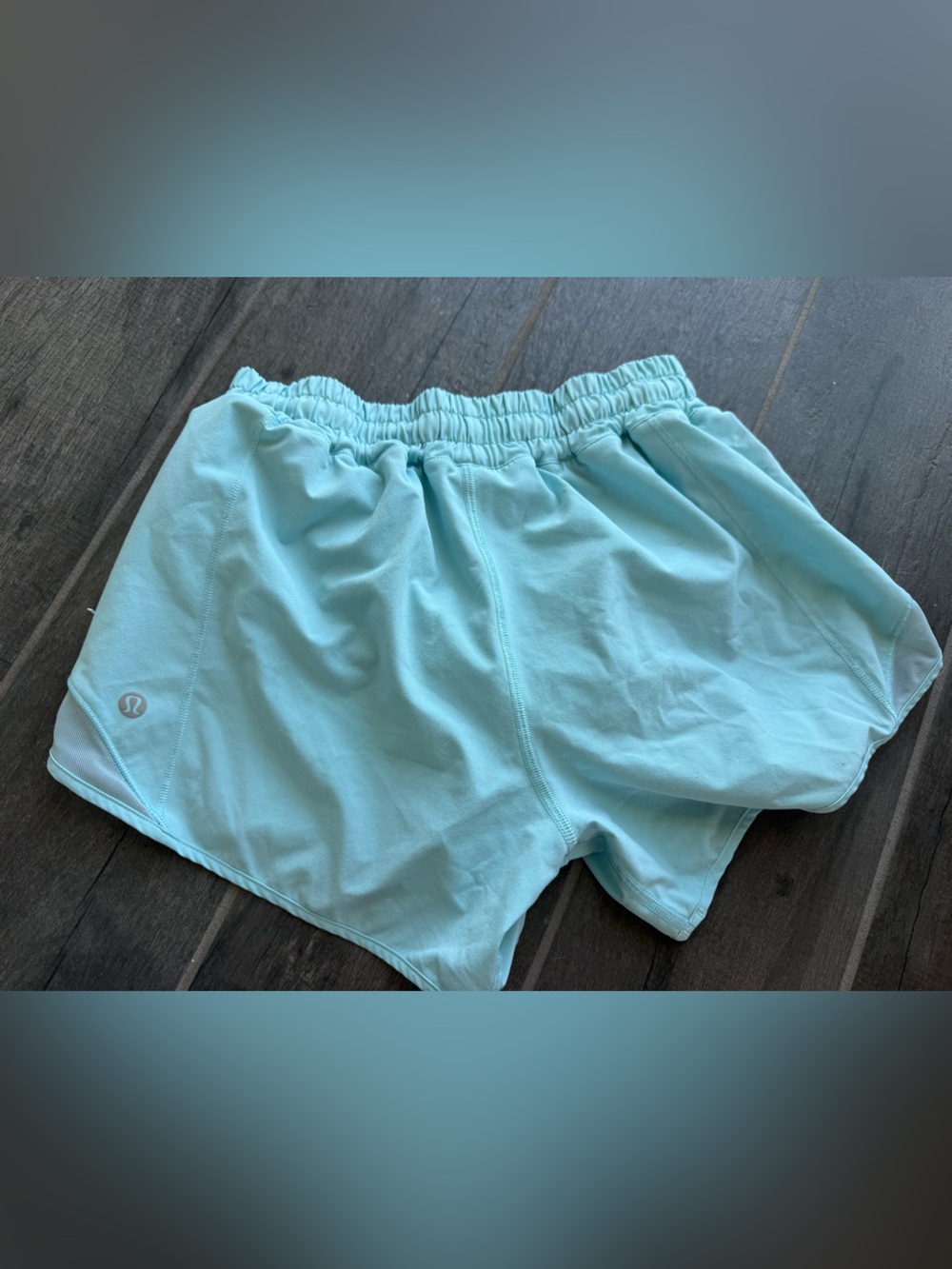lululemon athletica Women's Athletic Shorts - Pink, Light Blue, Orange - Picture 3 of 7